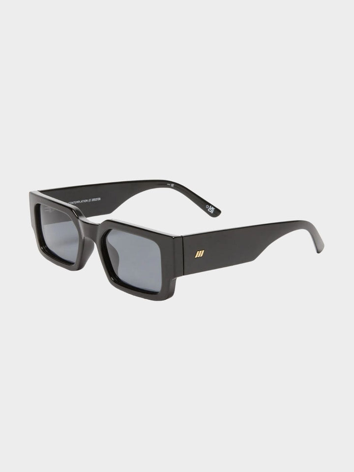 Le Specs Contemplation in Black Polarised Sunglasses | Twentyseven Toronto