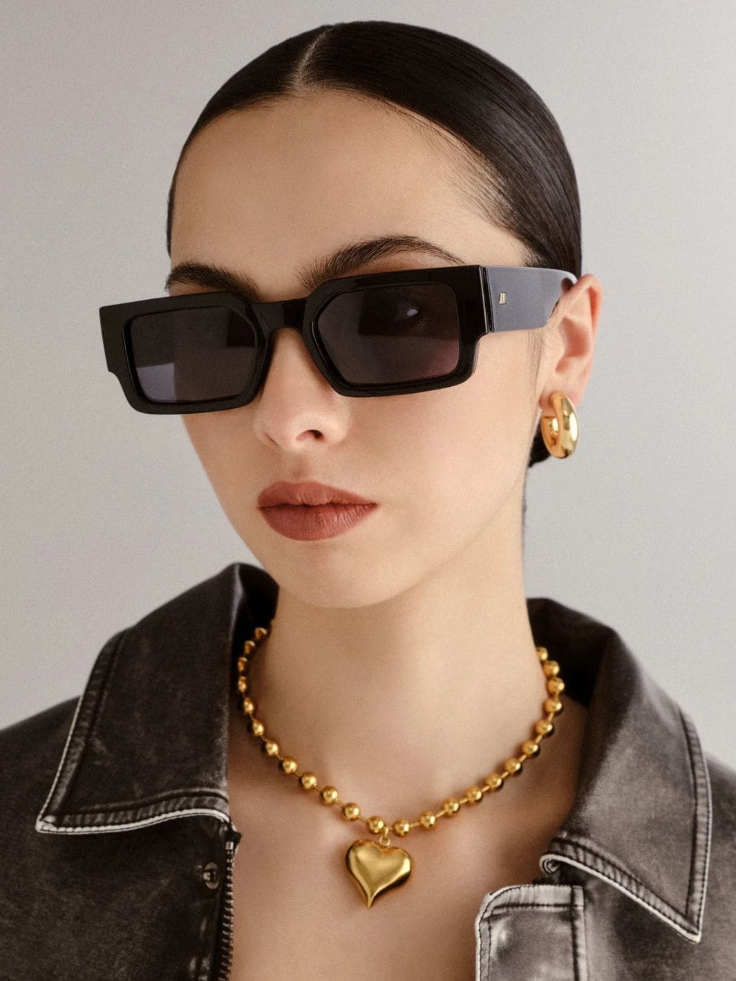 Le Specs Contemplation in Black Polarised Sunglasses | Twentyseven Toronto