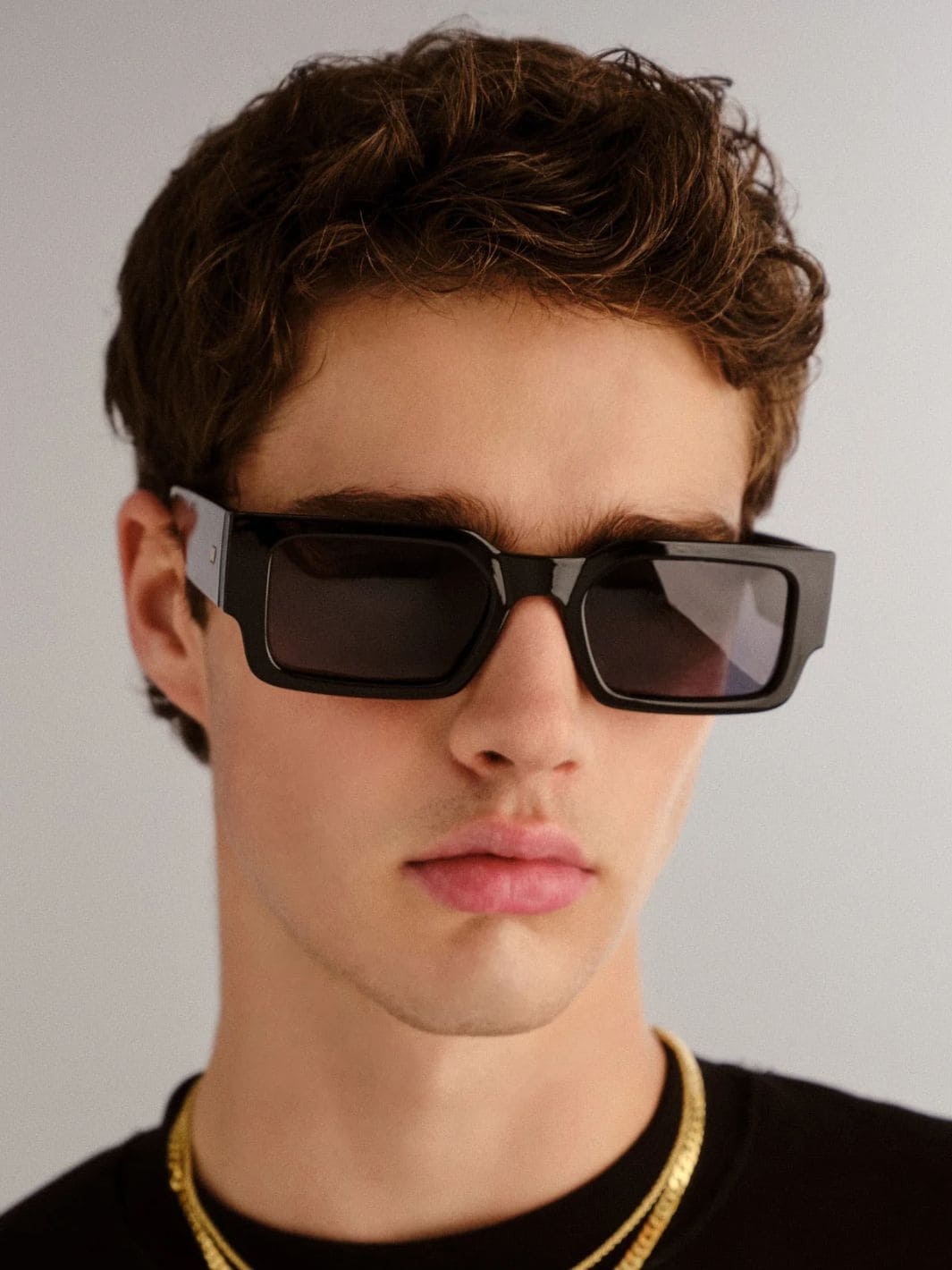 Le Specs Contemplation in Black Polarised Sunglasses | Twentyseven Toronto
