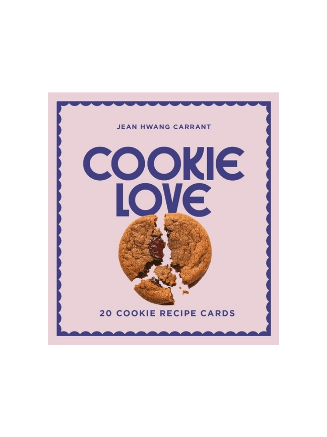 Box titled 'Cookie Love' by Jean Hwang Carrant with a cookie illustration on a transparent background | Twentyseven Toronto