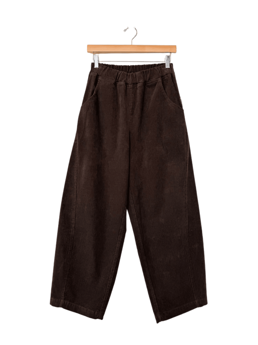 Le Bon Shoppe Corduroy Arc Pants in Chocolate | Twentyseven Toronto