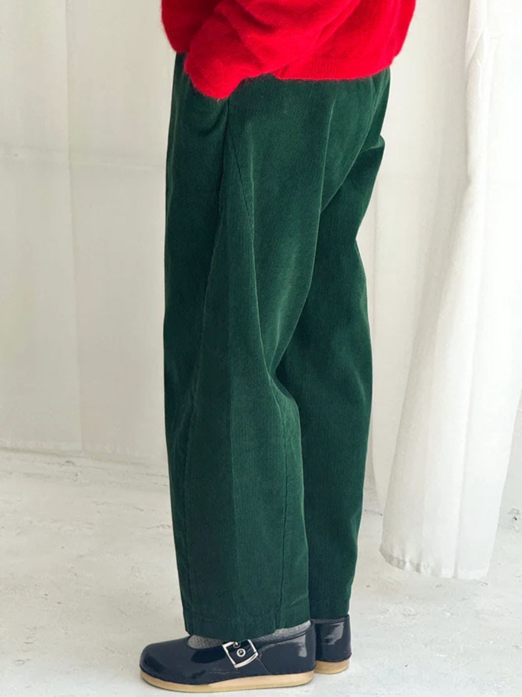 Le Bon Shoppe Corduroy Arc Pants in Foret | Twentyseven Toronto