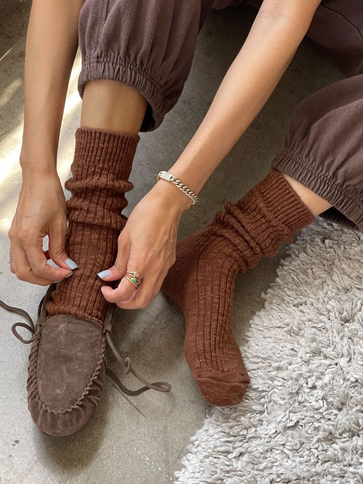 Le Bon Shoppe Cottage Socks - Bear | Twentyseven Toronto