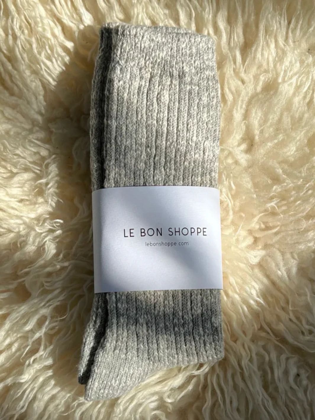 Le Bon Shoppe Cottage Socks - Heather Grey | Twentyseven Toronto