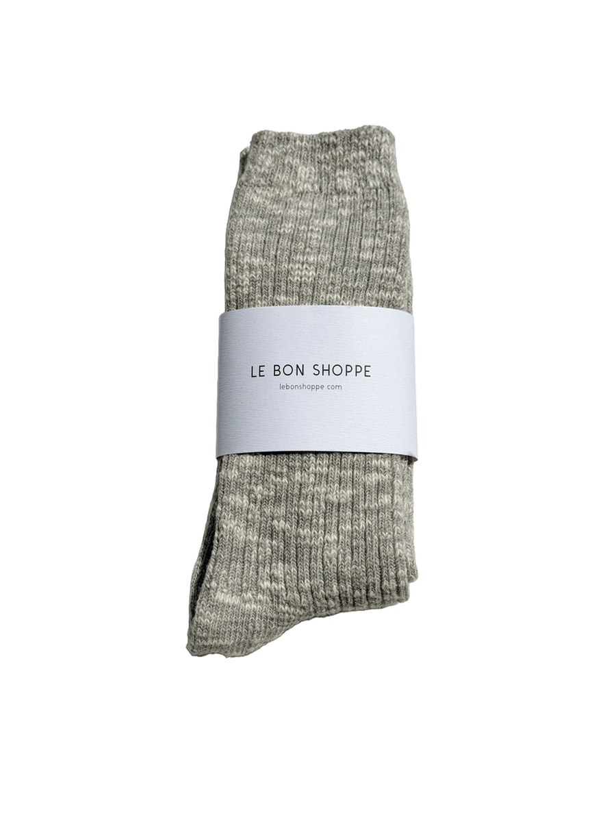 Le Bon Shoppe Cottage Socks - Heather Grey | Twentyseven Toronto