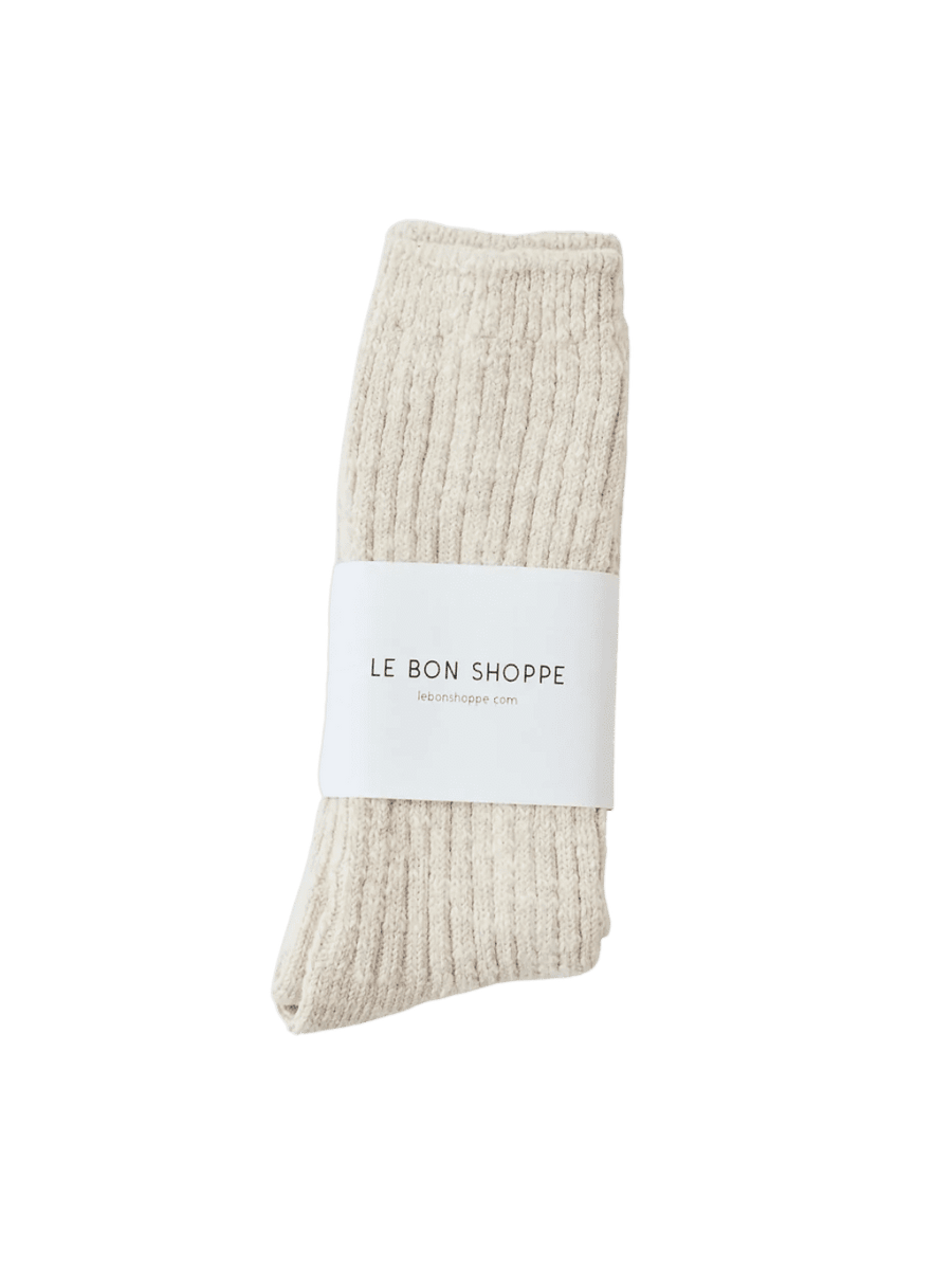 Le Bon Shoppe Cottage Socks - Oatmeal | Twentyseven Toronto