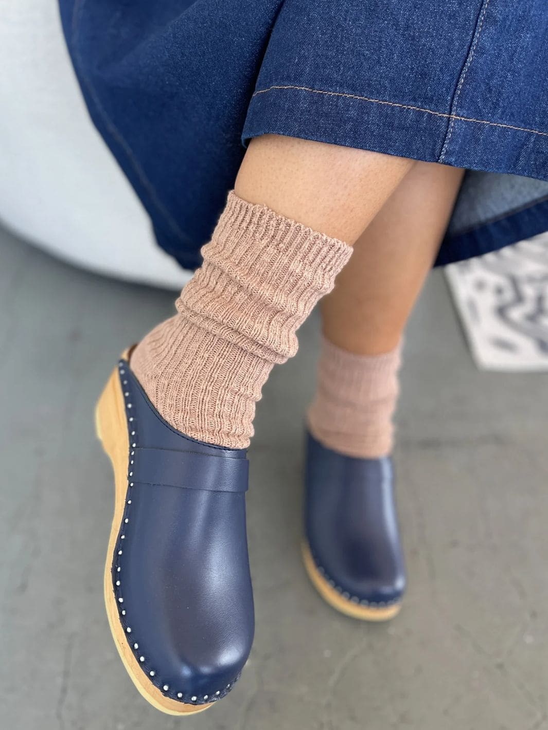 Le Bon Shoppe Cottage Socks - Peachy Keen | Twentyseven Toronto