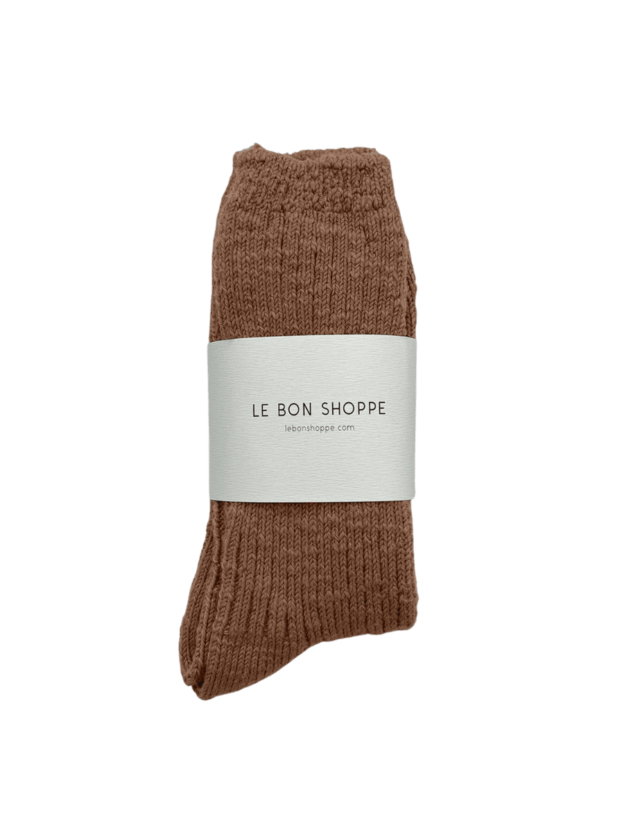 Le Bon Shoppe Cottage Socks - Toffee | Twentyseven Toronto