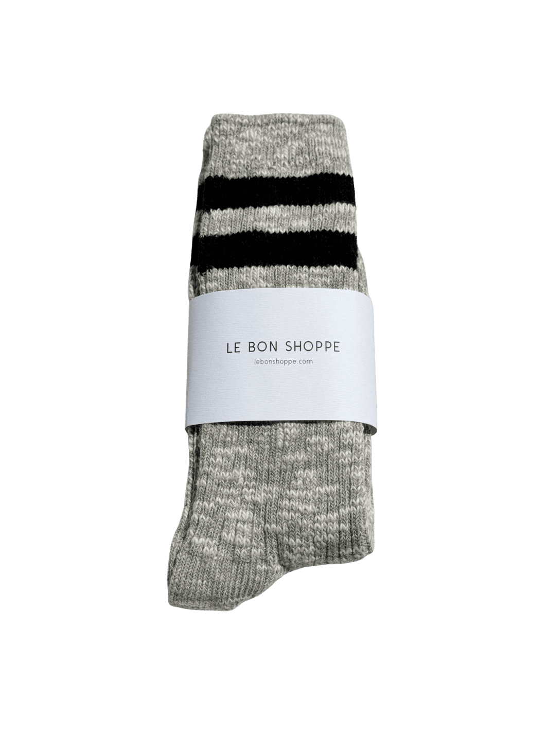 Le Bon Shoppe Cottage Varsity Socks - Ht.Grey Varsity | Twentyseven Toronto