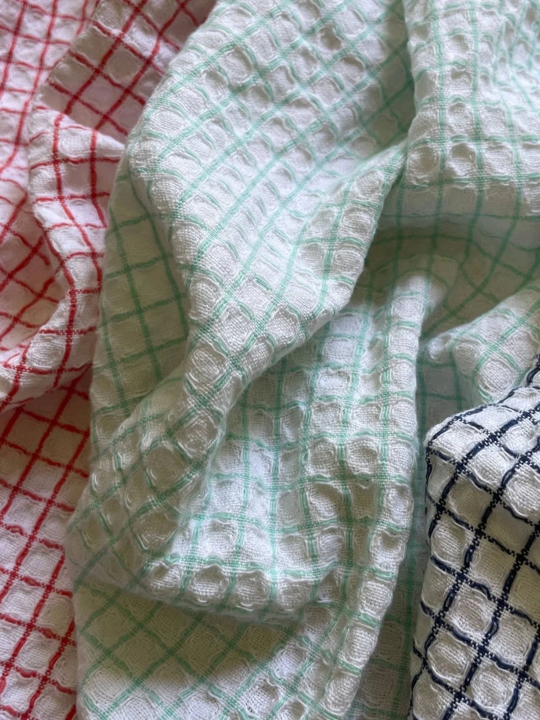 100% Cotton Waffle Fringe Kitchen Dishcloth