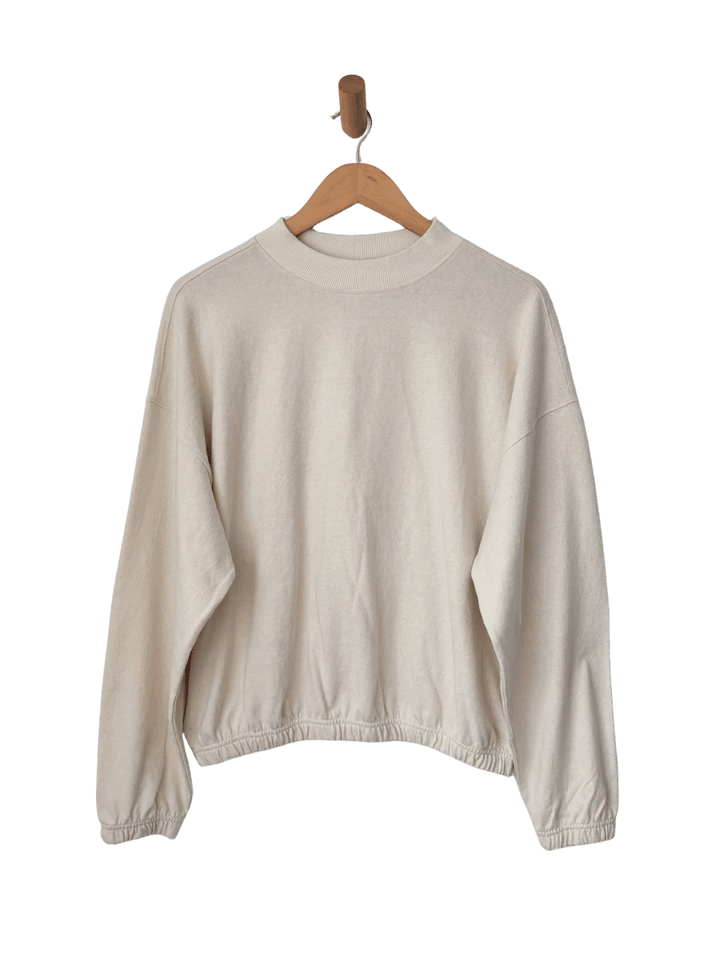 Le Bon Shoppe Daisy Long Sleeve Top in Naturel | Twentyseven Toronto