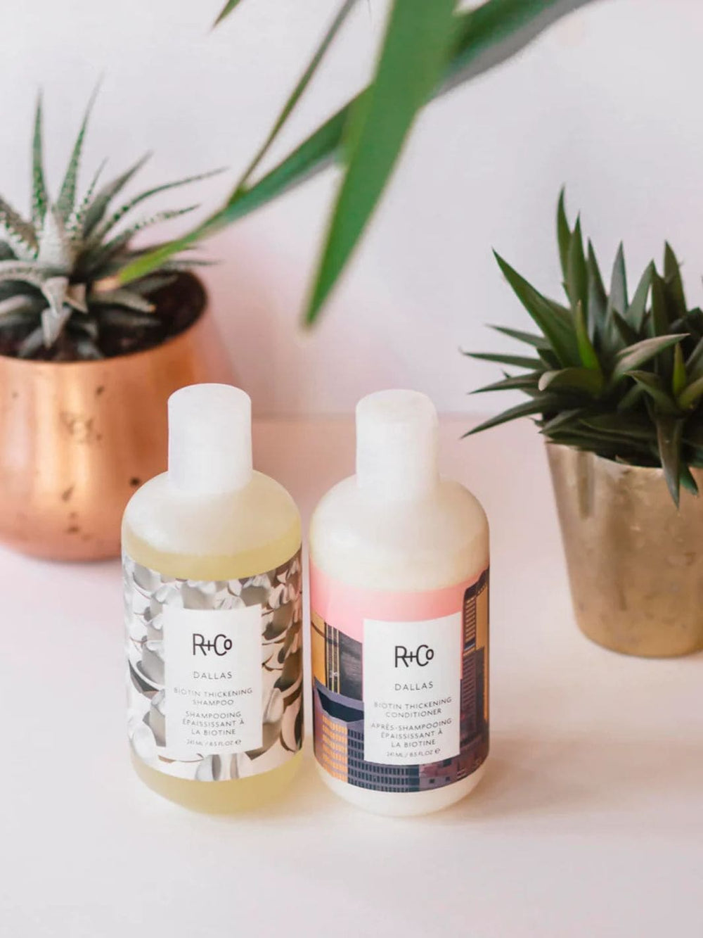 R+Co Dallas Thickening Shampoo & Conditioner Full Size 251ml | Twentyseven Toronto
