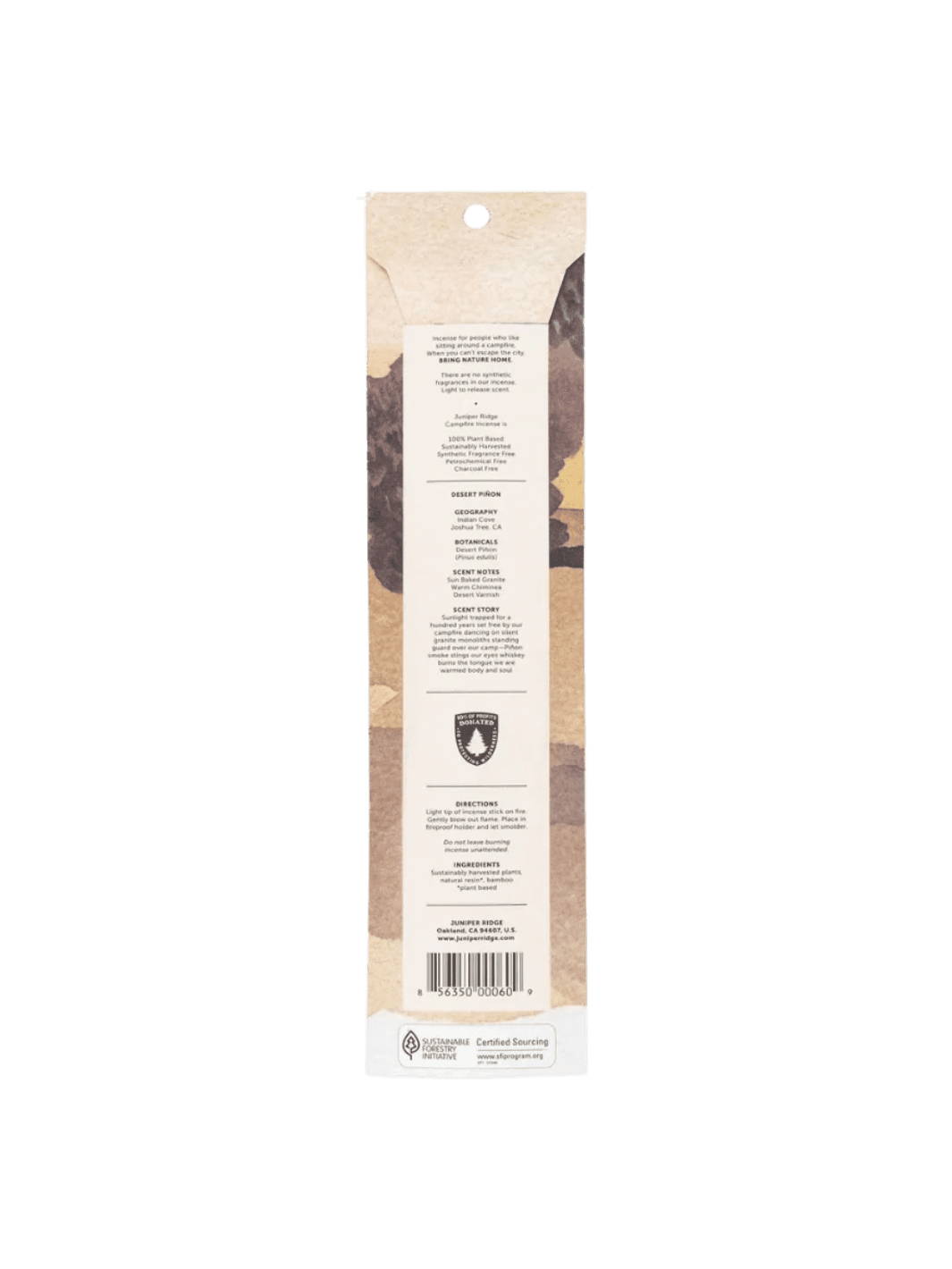 Juniper Ridge Desert Pinon Incense | Twentyseven Toronto