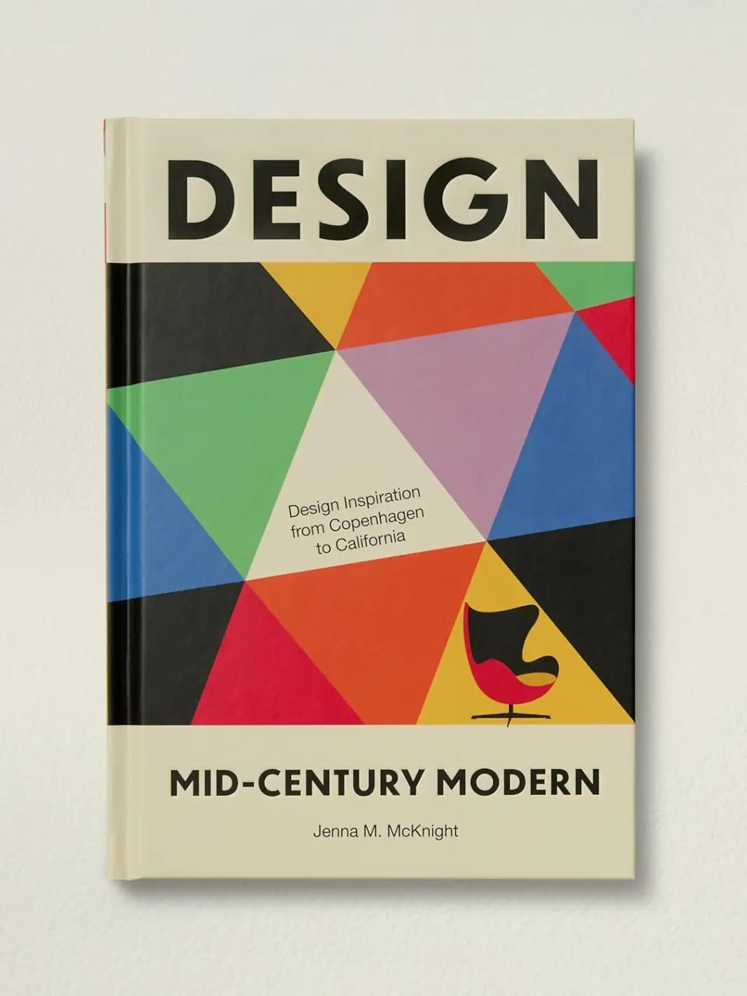 Desing: Mid-Century Modern book cover featuring vibrant mid-century aesthetic against a neutral background | Twentyseven Toronto