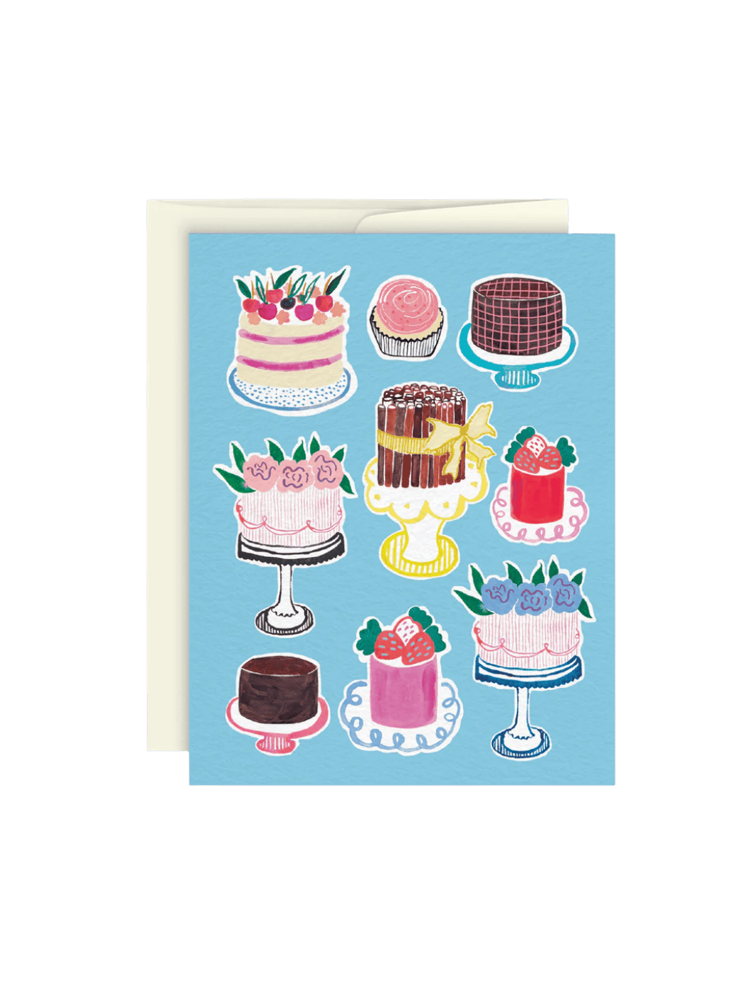 Paperole DESSERTS — Greeting Card by Gertrudis Shaw | Twentyseven Toronto