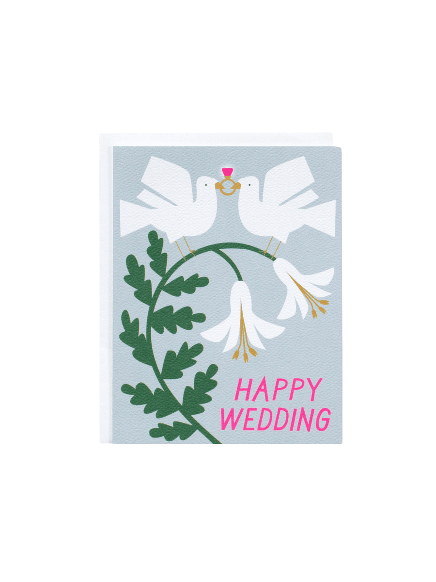 Twentyseven Toronto - Banquet Workshop Doves Happy Wedding Note Card