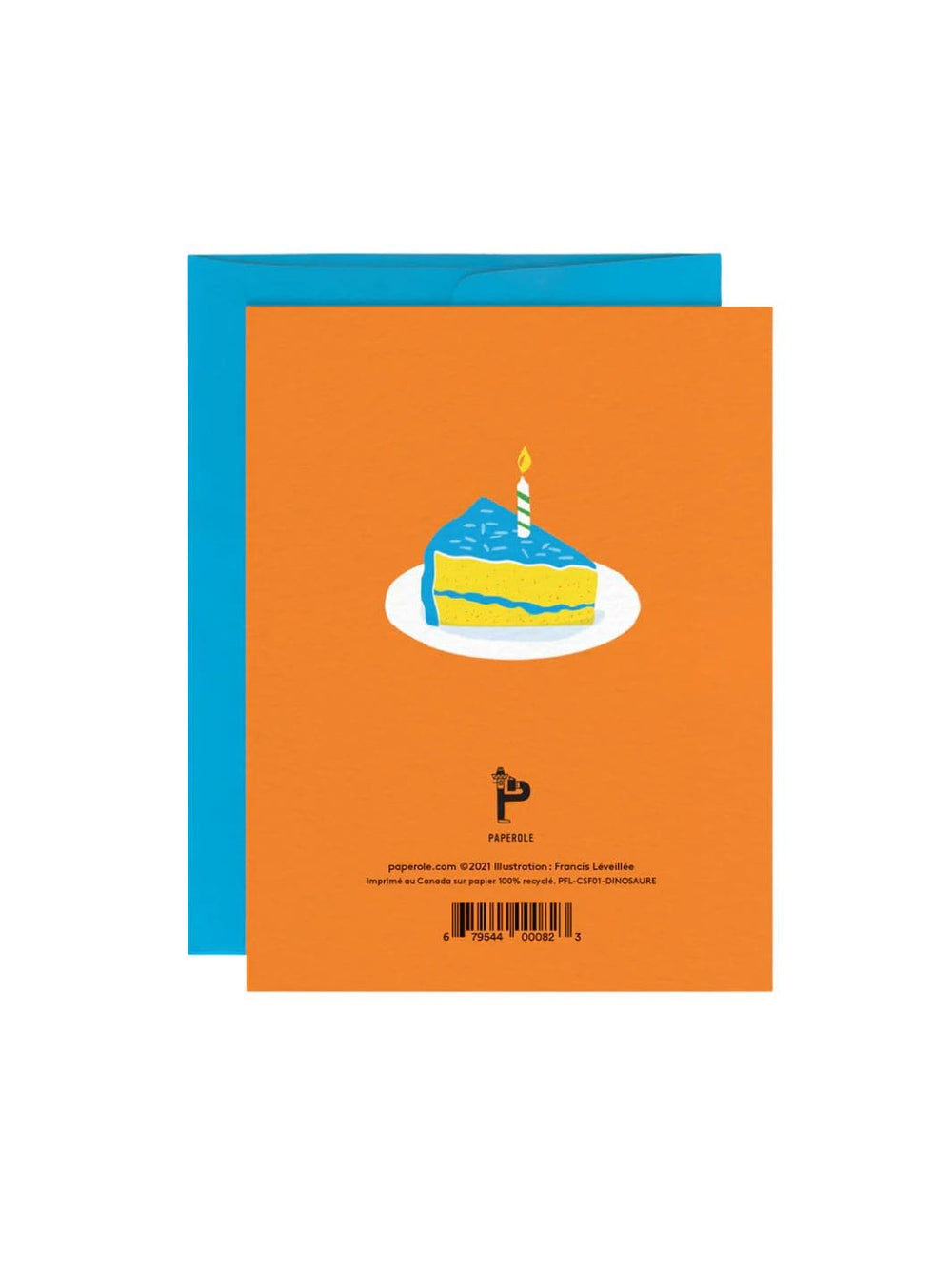 Paperole DINOSAUR — Greeting Card by Francis Léveillée | Twentyseven Toronto