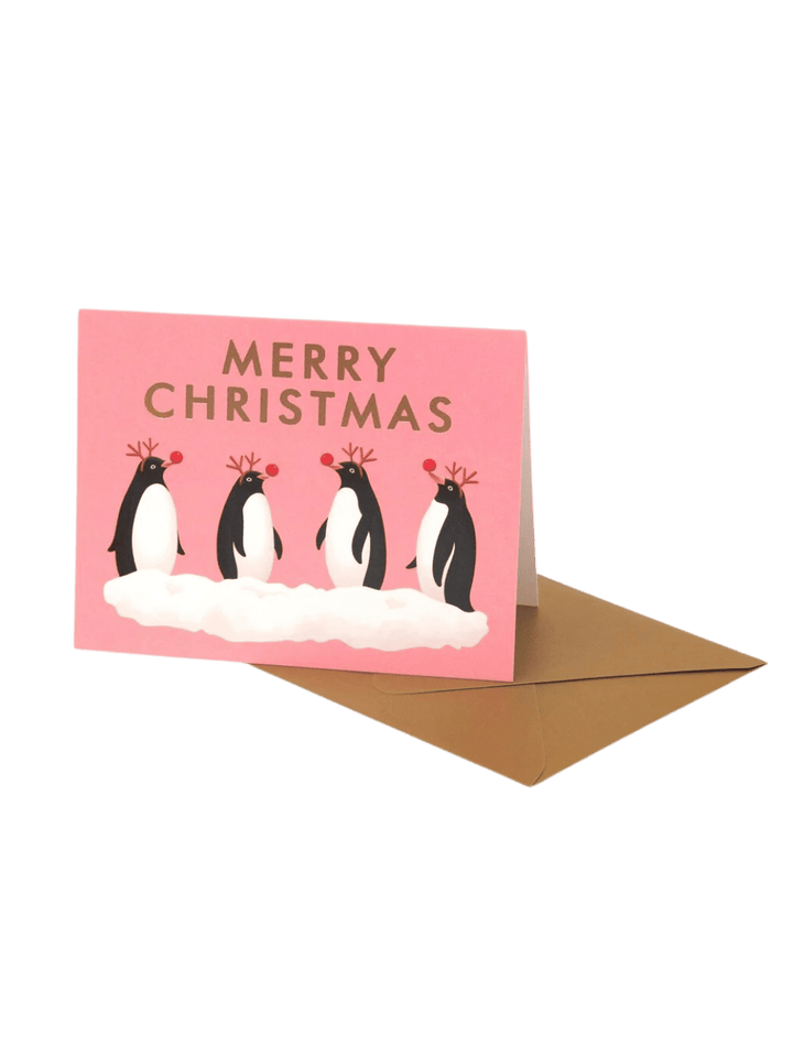 Clap Clap Design Dressed Up Penguins Card | Twentyseven Toronto