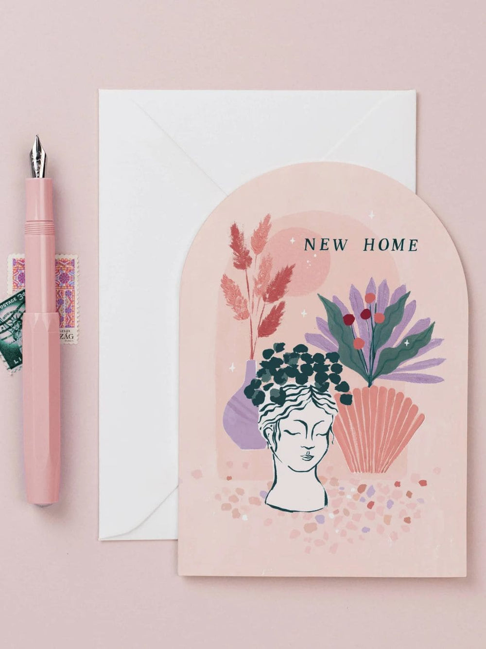 Sister Paper Co. Dried Flowers New Home Card | Housewarming Card | New House | Twentyseven Toronto