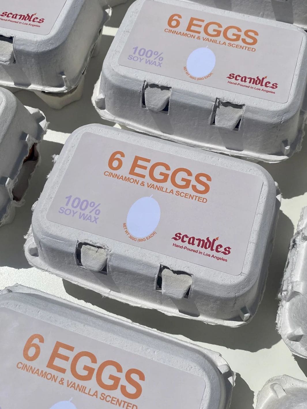 Scandles Egg Candles - 6 Pack Box | Twentyseven Toronto