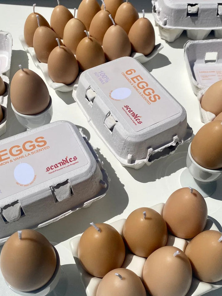 Scandles Egg Candles - 6 Pack Box | Twentyseven Toronto