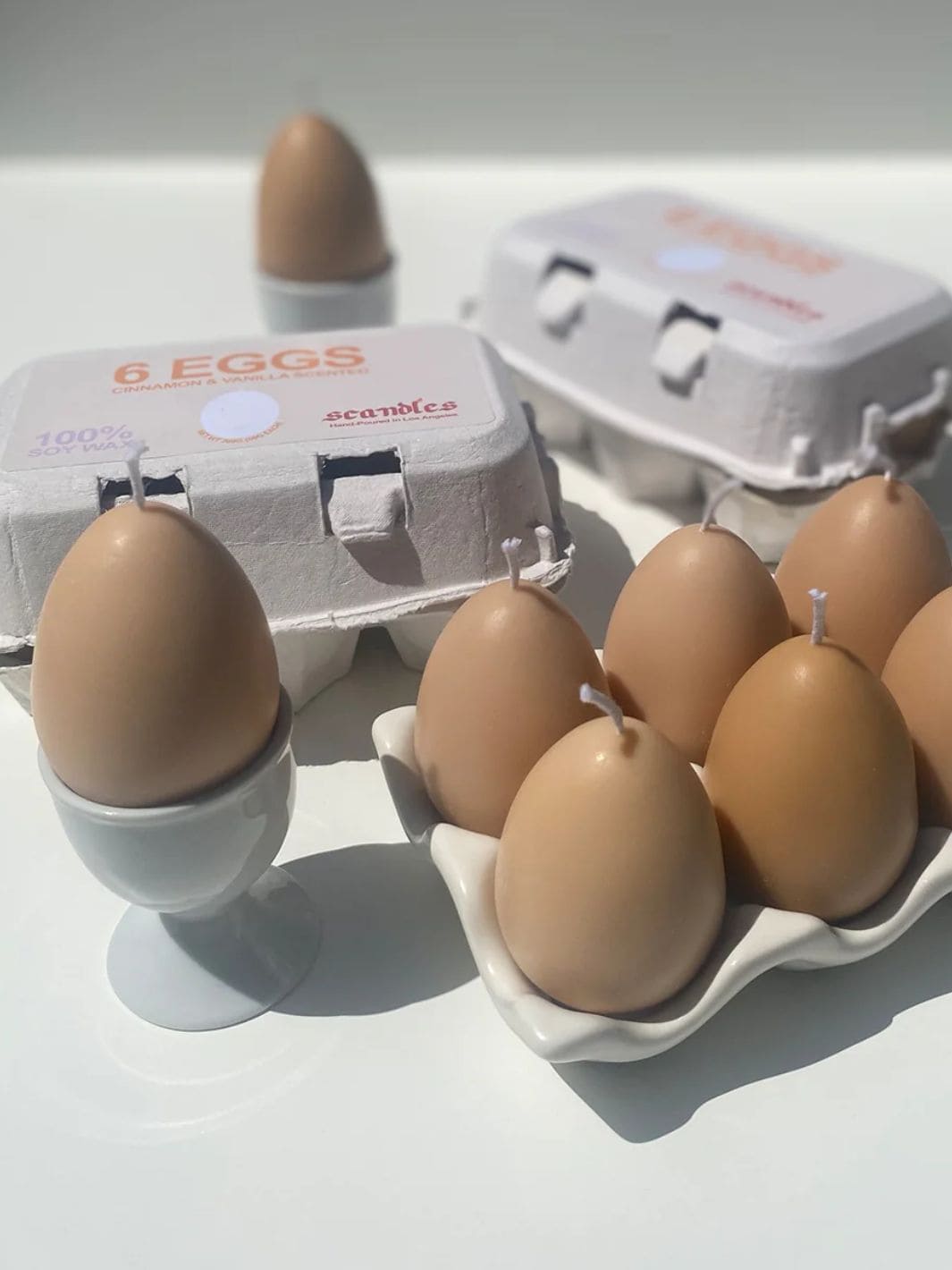 Scandles Egg Candles - 6 Pack Box | Twentyseven Toronto