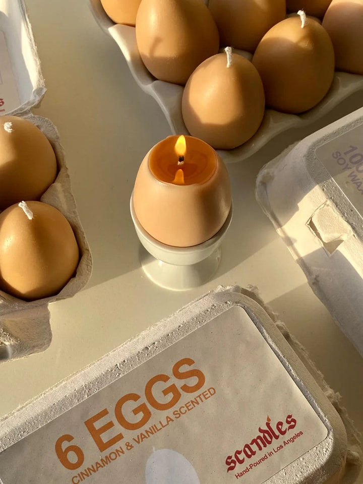 Scandles Egg Candles - 6 Pack Box | Twentyseven Toronto