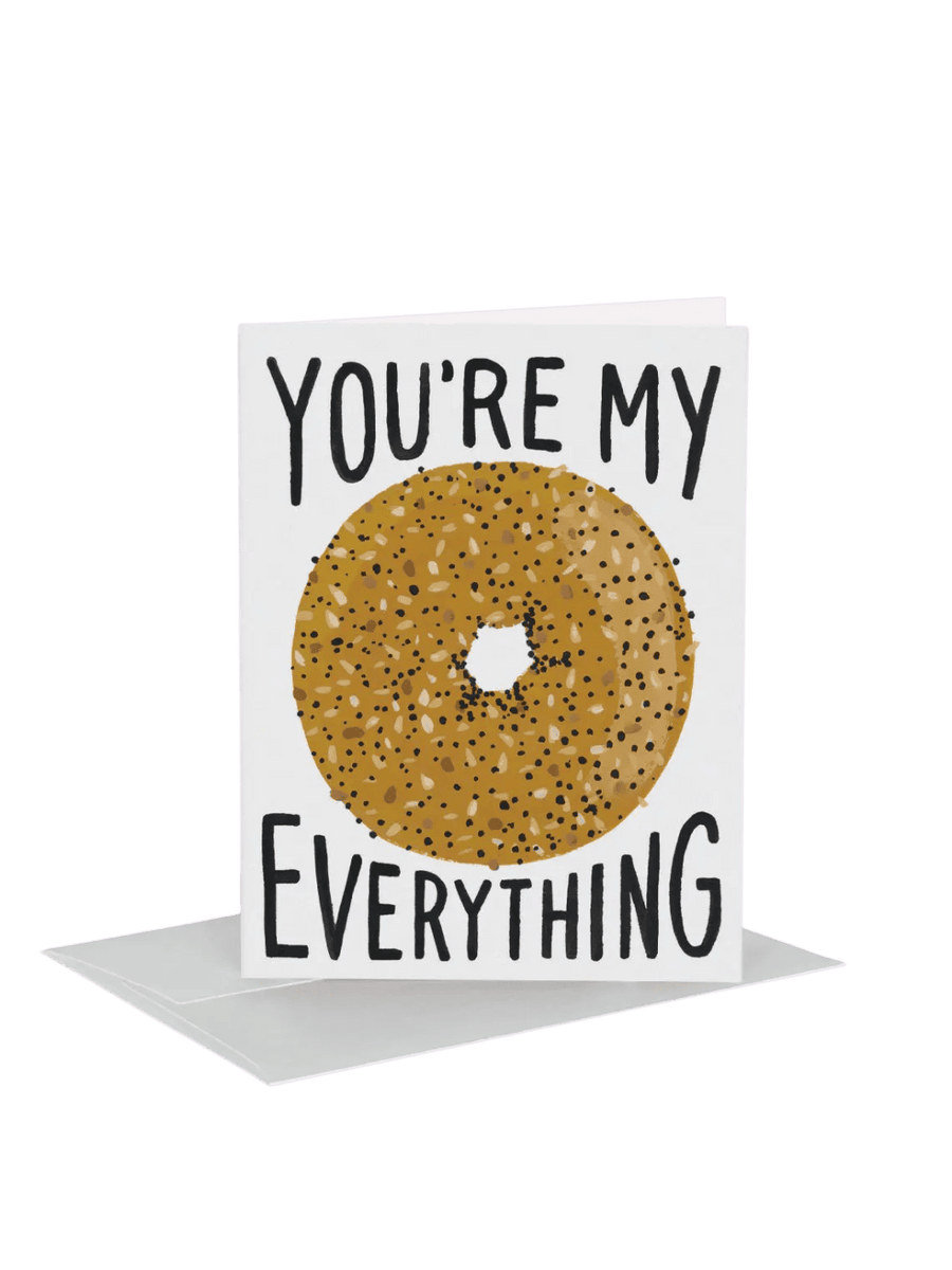 Idlewild Co. Everything Bagel Greeting Card | Twentyseven Toronto