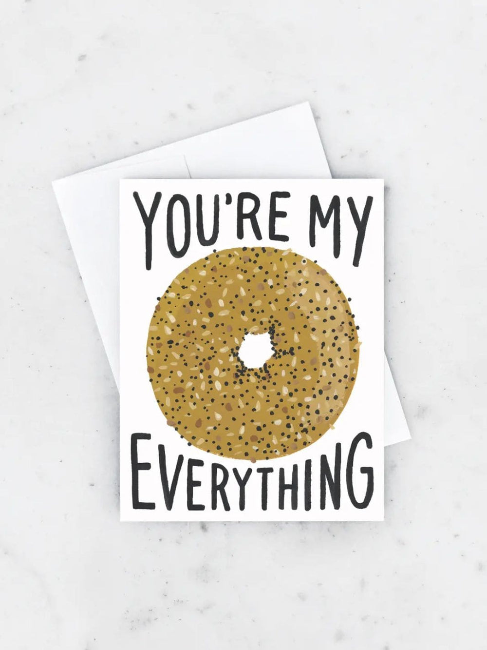Idlewild Co. Everything Bagel Greeting Card | Twentyseven Toronto