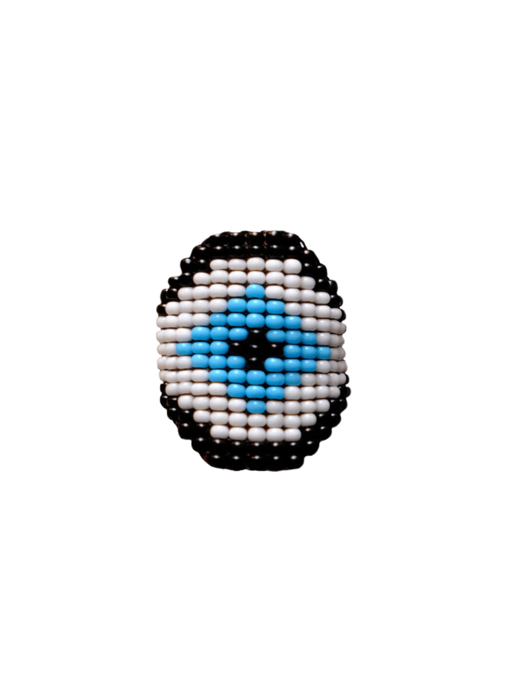 Santa Isla Evil Eye Beaded Ring | Twentyseven Toronto