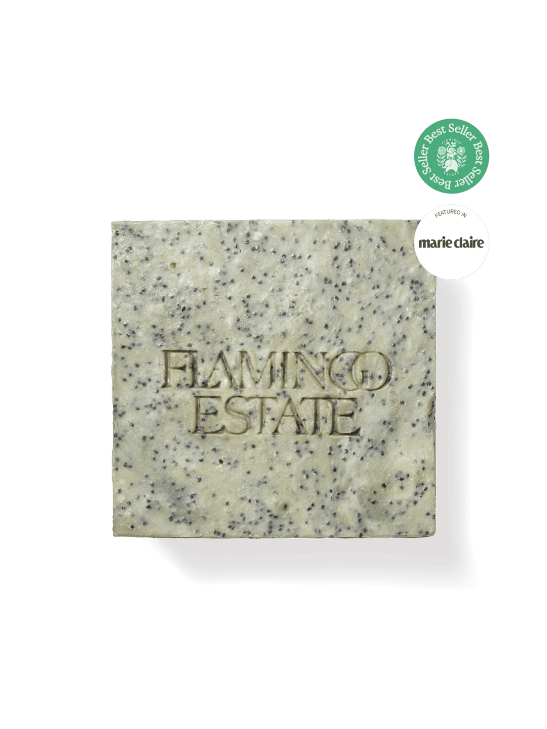 Flamingo Estate Exfoliating Peppermint Soap Brick | Twentyseven Toronto
