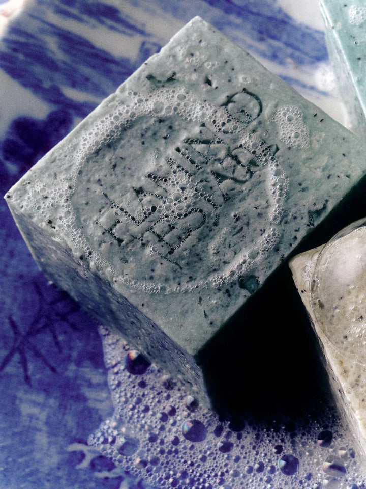 Flamingo Estate Exfoliating Peppermint Soap Brick | Twentyseven Toronto