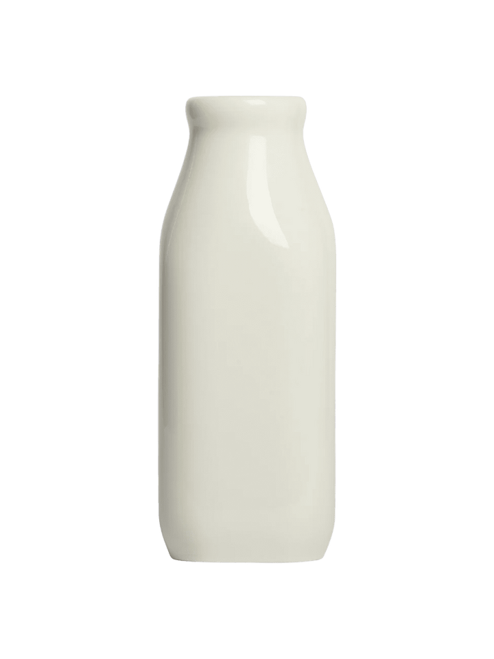 Fishs Eddy Farmers Market Milk Jug - White (16oz) | Twentyseven Toronto