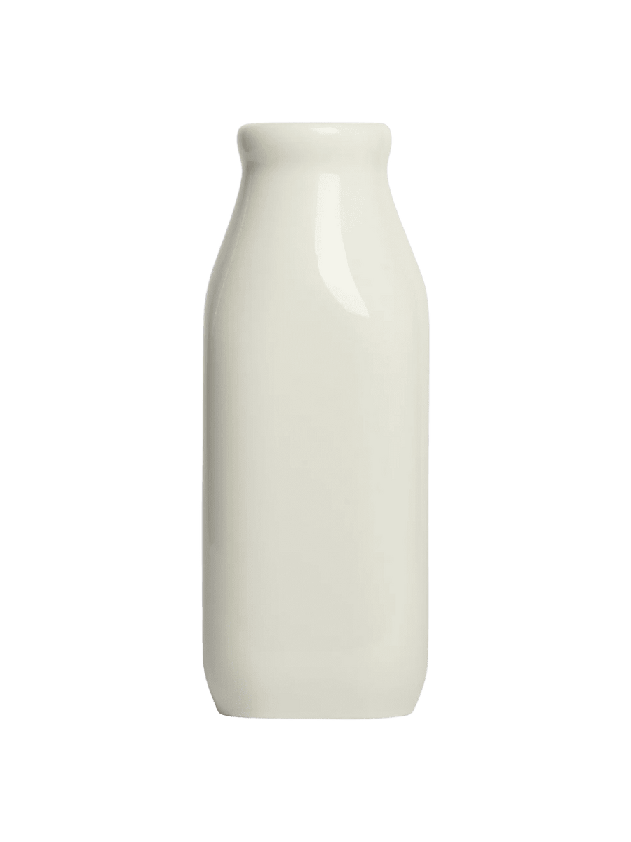 Fishs Eddy Farmers Market Milk Jug - White (16oz) | Twentyseven Toronto