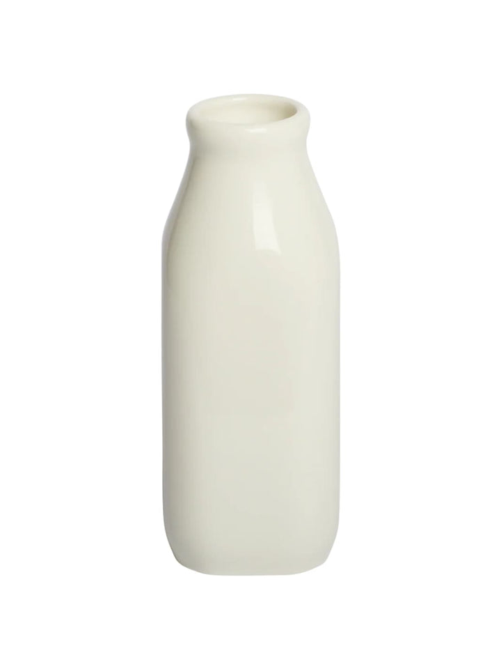 Fishs Eddy Farmers Market Milk Jug - White (16oz) | Twentyseven Toronto