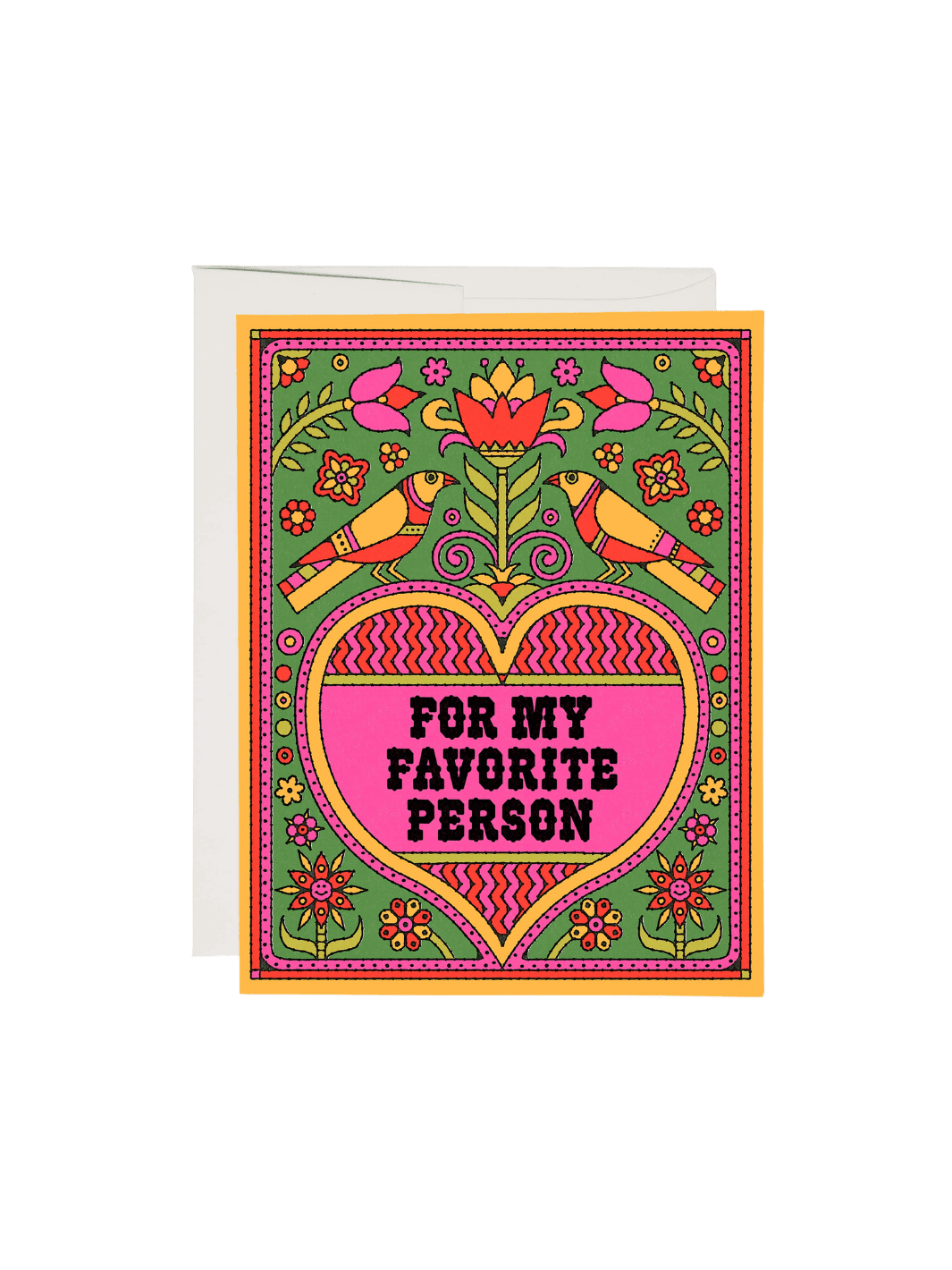 Red Cap Cards Favorite Person Love Greeting Card by Nolan Pelletier | Twentyseven Toronto
