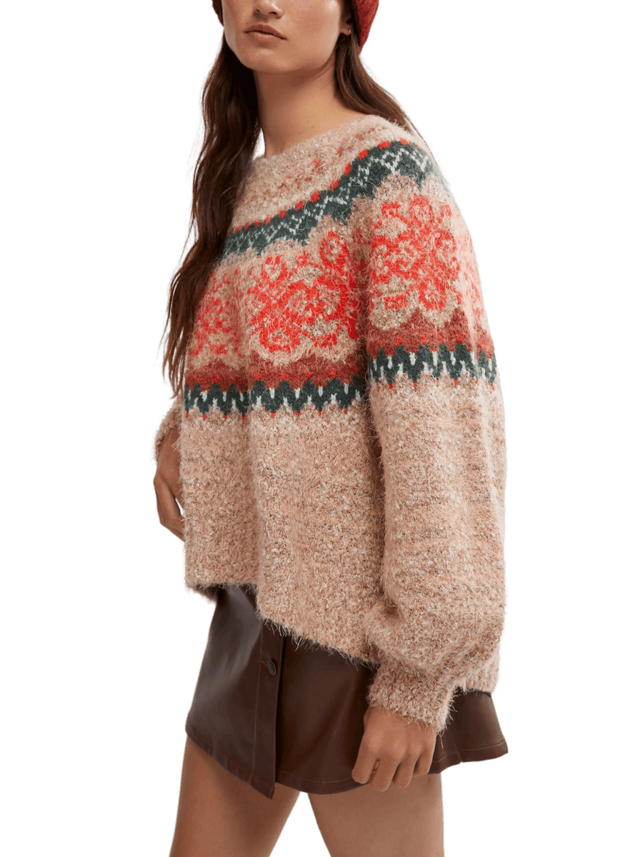 Free People Festive Frost Sweater in Festive Frost Combo | Twentyseven Toronto