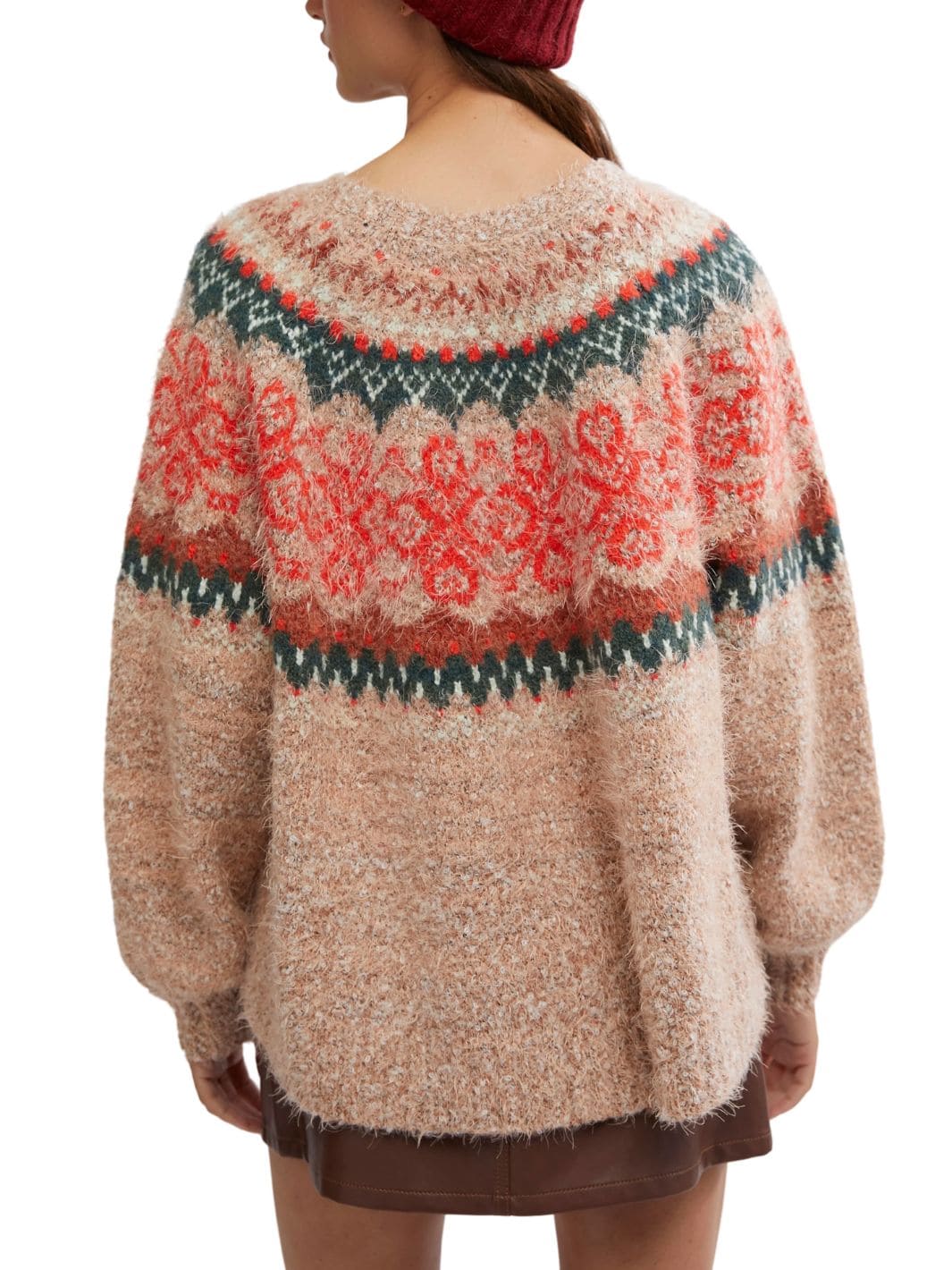 Free People Festive Frost Sweater in Festive Frost Combo | Twentyseven Toronto