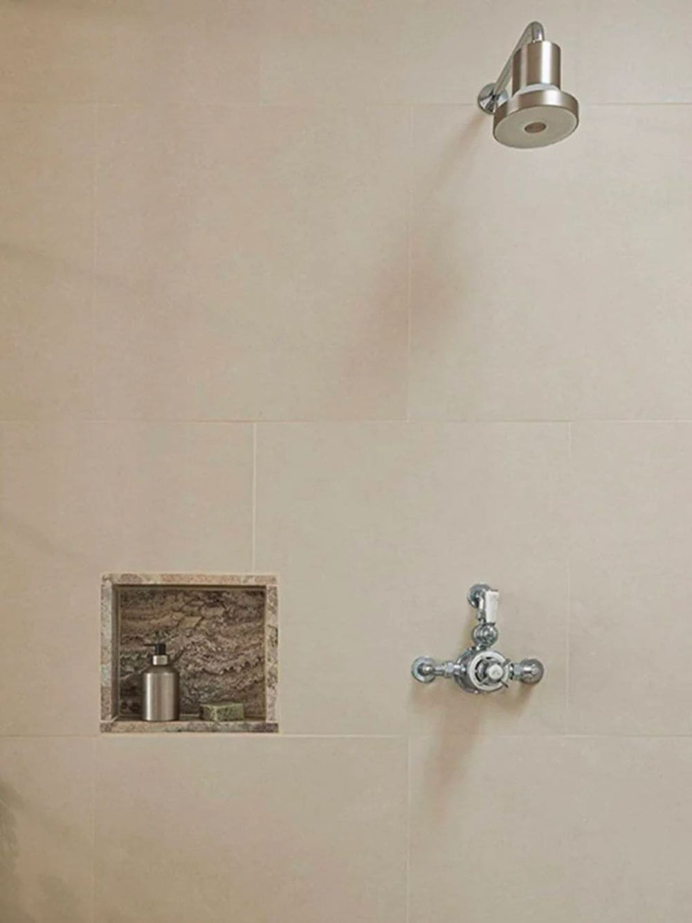 Jolie Skin Co The Filtered Shower Head - Brushed Steel | Twentyseven Toronto