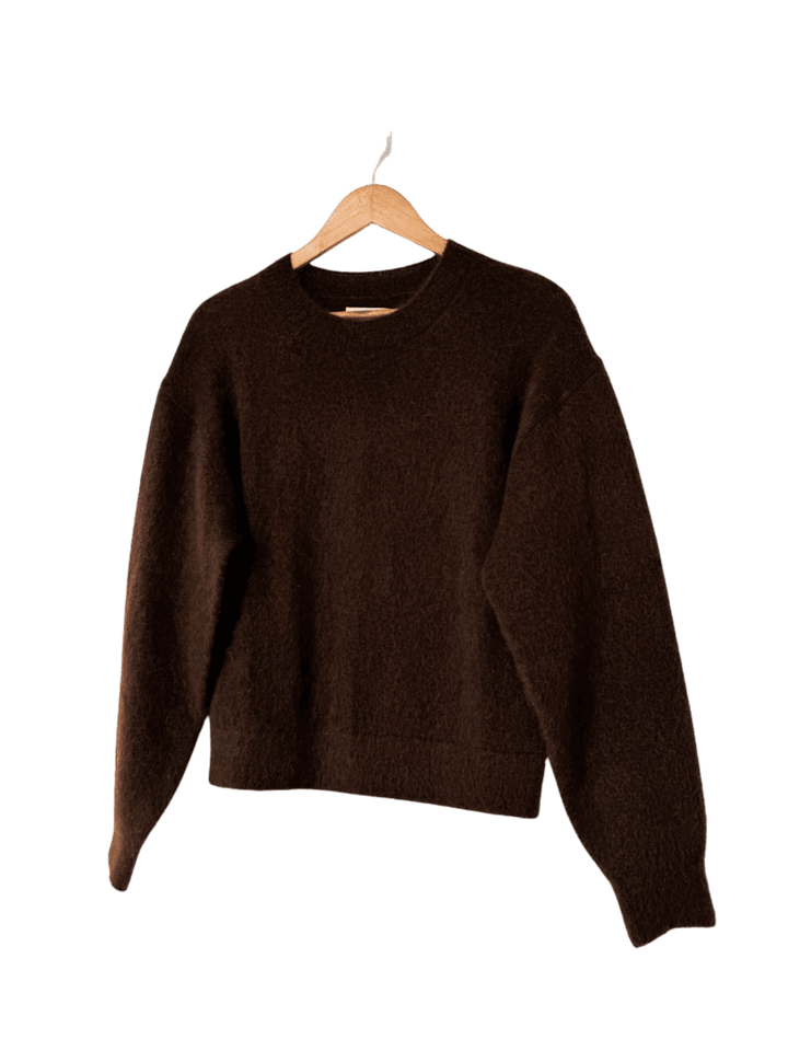 Le Bon Shoppe Finn Mohair Sweater in Cocoa Bean | Twentyseven Toronto