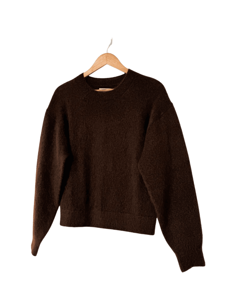 Le Bon Shoppe Finn Mohair Sweater in Cocoa Bean | Twentyseven Toronto