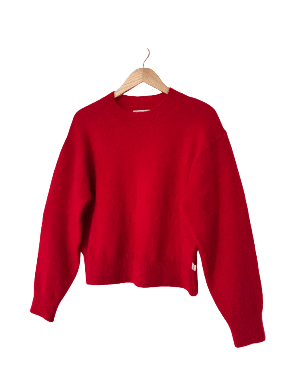 Le Bon Shoppe Finn Mohair Sweater in Red | Twentyseven Toronto