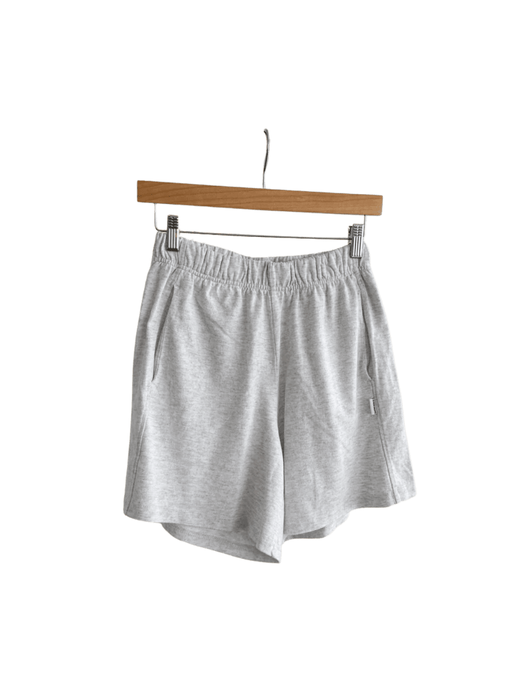 Le Bon Shoppe Flared Basketball Shorts in Icy Grey | Twentyseven Toronto