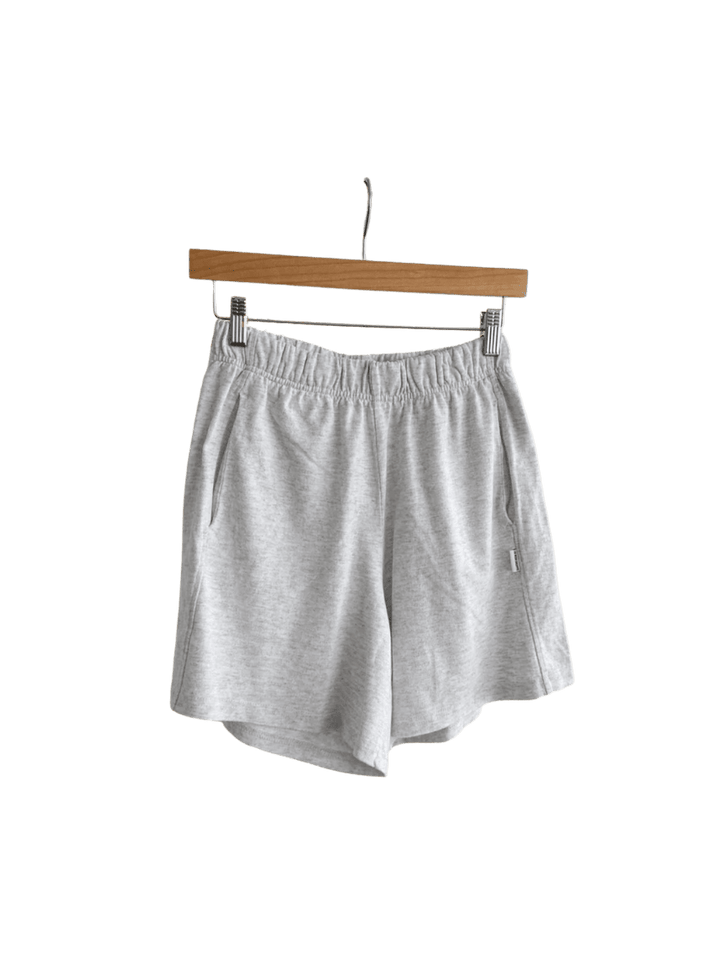Le Bon Shoppe Flared Basketball Shorts in Icy Grey | Twentyseven Toronto