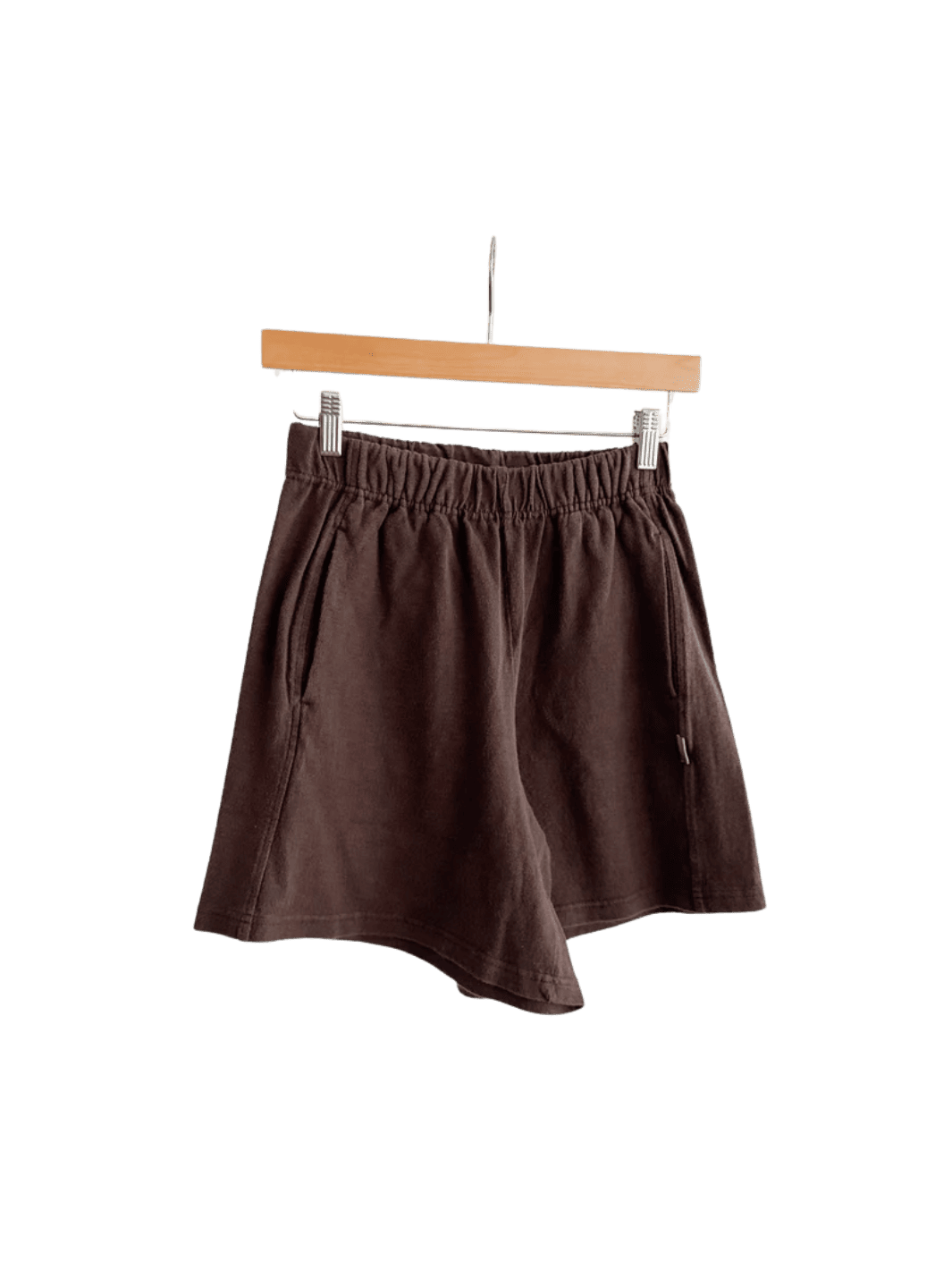 Le Bon Shoppe Flared Basketball Shorts in Chocolate | Twentyseven Toronto