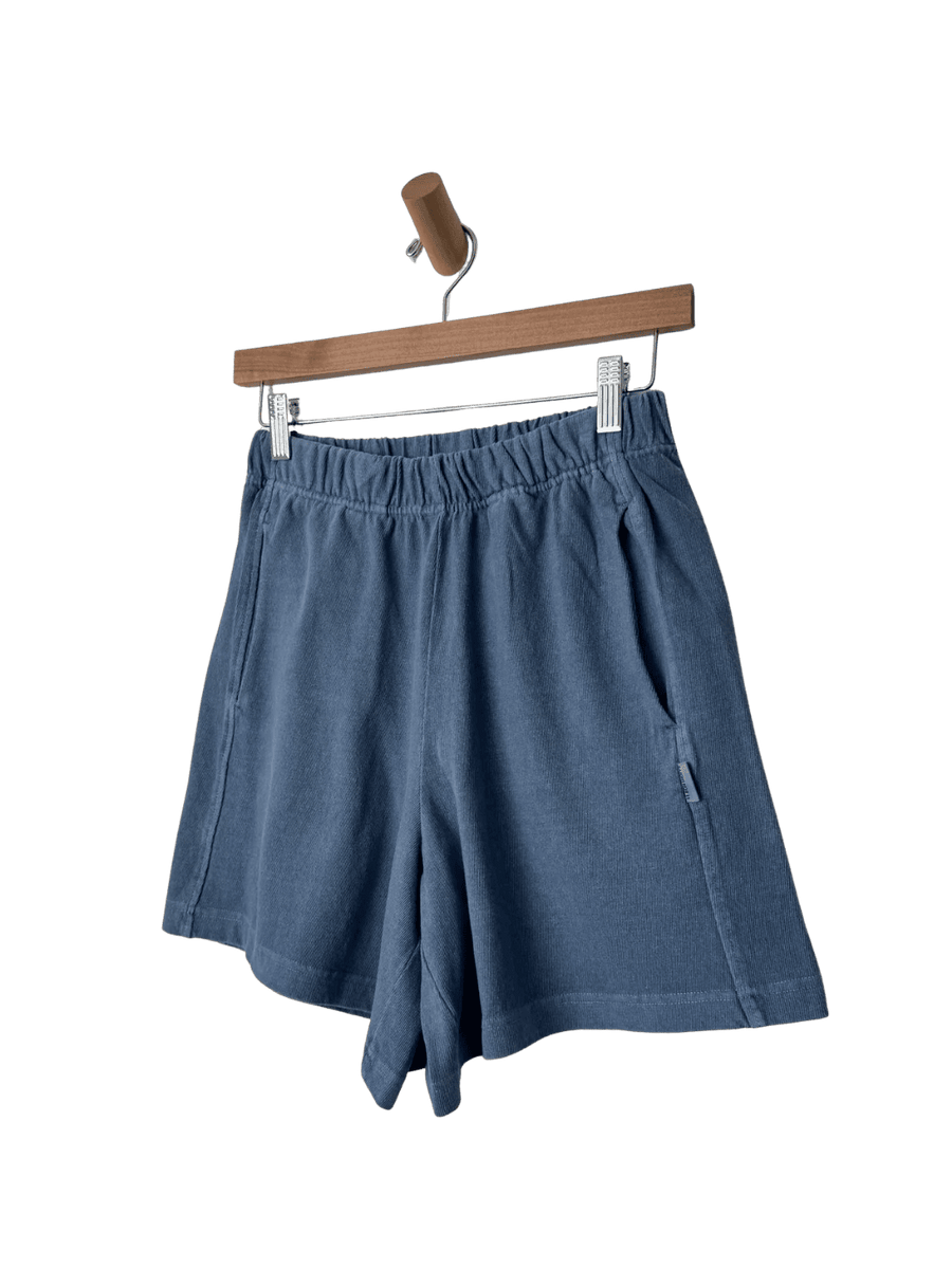 Le Bon Shoppe Flared Basketball Shorts in Cornflower | Twentyseven Toronto