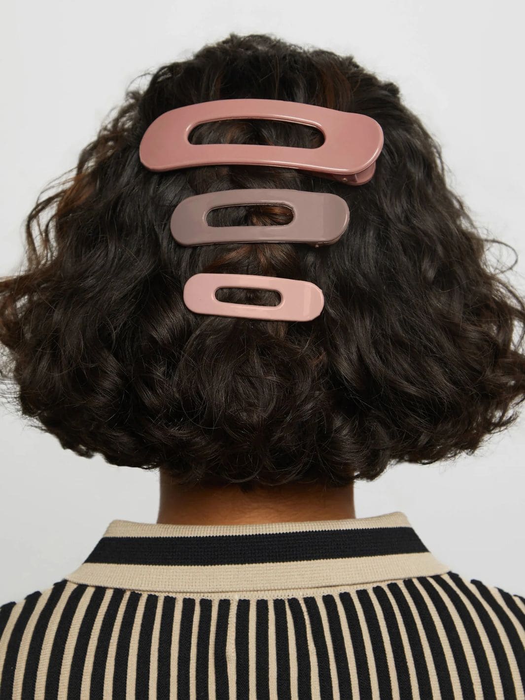 Glossy Terracotta Clips Glossy Terracotta Clips