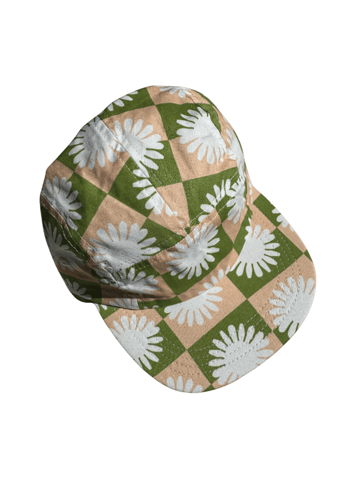 Twill & Pine The Floral Check - Sapling Baby & Kid's Five Panel Hat | Twentyseven Toronto