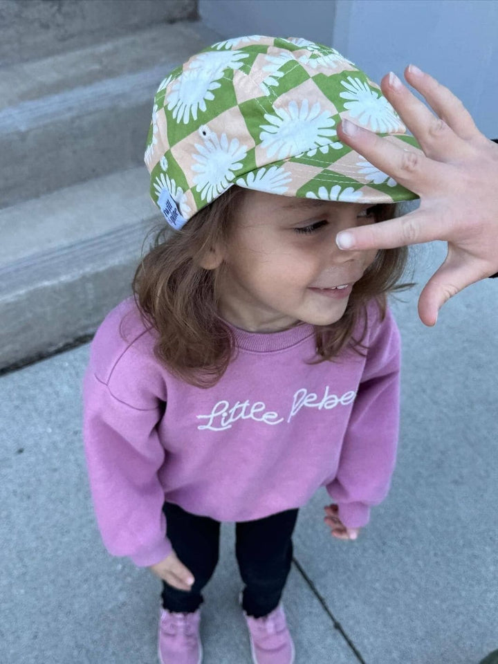 Twill & Pine The Floral Check - Sapling Baby & Kid's Five Panel Hat | Twentyseven Toronto