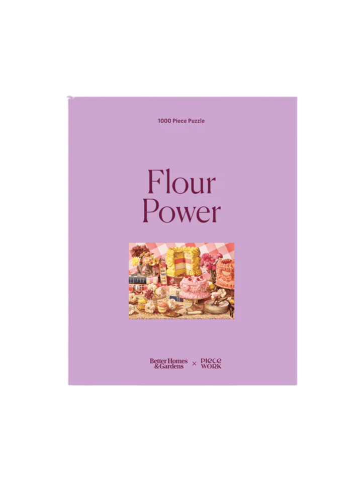 Piecework Puzzles Flour Power x Better Homes & Gardens - 1000 Piece Puzzle | Twentyseven Toronto